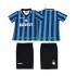Camisola Inter de Milão 1997 Retro Criança Equipamento Primeiro 1998 Manga Curta